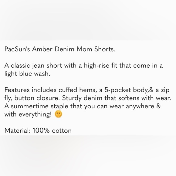 PacSun Amber Mom Shorts - Picture 7 of 7